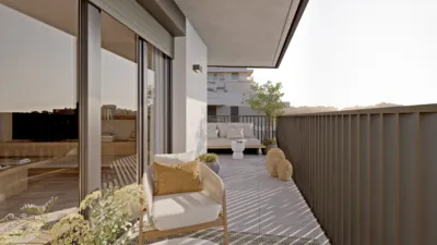 Promoción AQ Urban Fira - Edificio París, Carrer del Plom 23-25, 08038 Barcelona, Barcelona España. La Marina del Prat Vermell-Zona Franca-Port (Distrito Sants-Montjuïc. Barcelona Capital) de 360.000 €