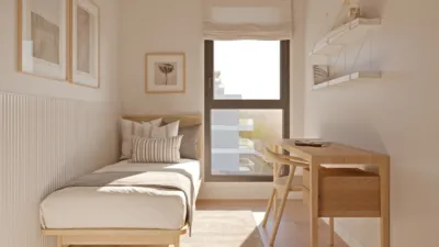 Promoción AQ Urban Fira - Edificio París, Carrer del Plom 23-25, 08038 Barcelona, Barcelona España. La Marina del Prat Vermell-Zona Franca-Port (Distrito Sants-Montjuïc. Barcelona Capital) de 360.000 €