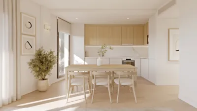 Promoción AQ Urban Fira - Edificio París, Carrer del Plom 23-25, 08038 Barcelona, Barcelona España. La Marina del Prat Vermell-Zona Franca-Port (Distrito Sants-Montjuïc. Barcelona Capital) de 360.000 €
