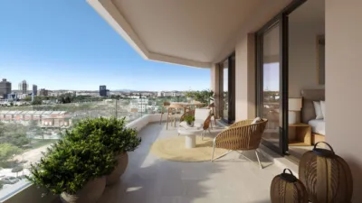 Piso en venta en Avenida Francisco Jiménez Ruiz, 33, Zarandona (Distrito Pedanías Este. Murcia Capital) de 281.000 €