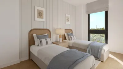 Promoción AQ Caolí, Carrer de Carmen Conde, Viladecans sn, 08840 Viladecans, Barcelona España. La Torre-roja-Campreciós-Grup Sant Jordi (Viladecans) de 331.000 €