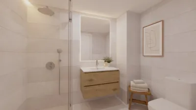 Promoción AQ Caolí, Carrer de Carmen Conde, Viladecans sn, 08840 Viladecans, Barcelona España. La Torre-roja-Campreciós-Grup Sant Jordi (Viladecans) de 331.000 €