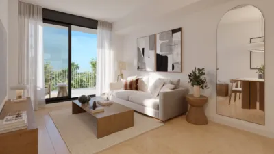 Promoción AQ Caolí, Carrer de Carmen Conde, Viladecans sn, 08840 Viladecans, Barcelona España. La Torre-roja-Campreciós-Grup Sant Jordi (Viladecans) de 331.000 €