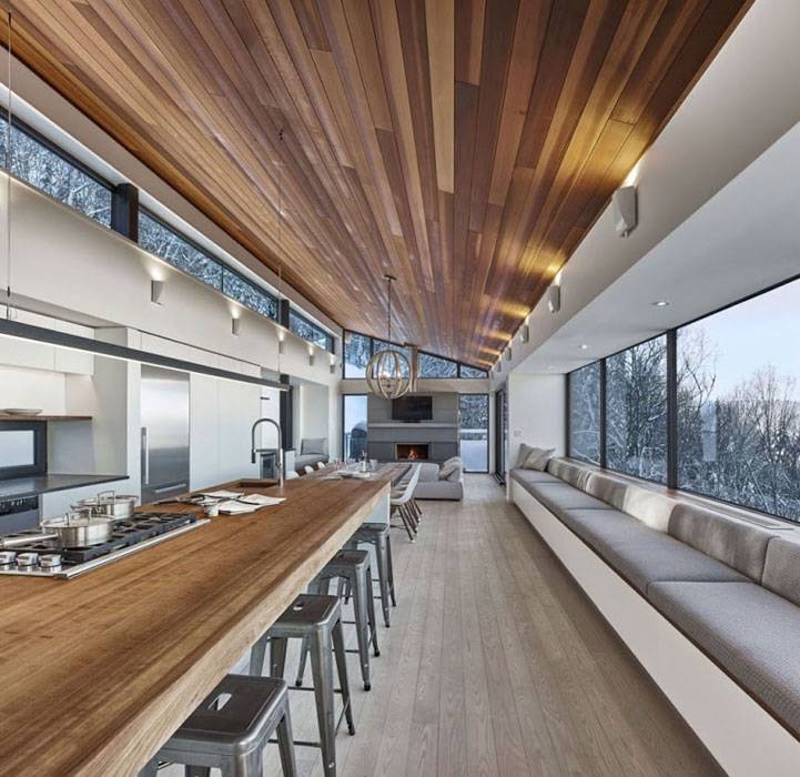 10 techos interiores de madera más allá de las vigas vistas - pisosblog ...