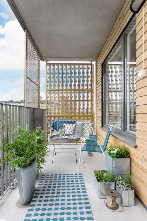 decoración de balcones y terrazas pequeñas