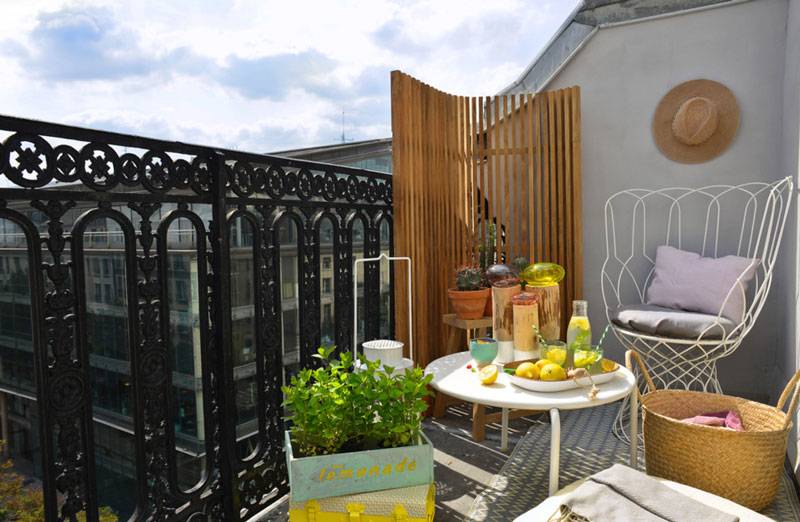 cómo decorar un balcón