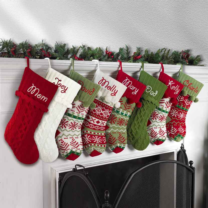 Cómo hacer calcetines para regalos de Navidad con tela o lana