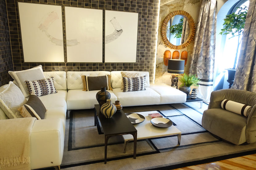 CASA DECOR 2020 - Espacio Natuzzi Italia por Raúl Martins