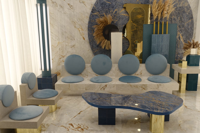 CASA DECOR 2020 - Espacio Roca Tile por Masqueespacio