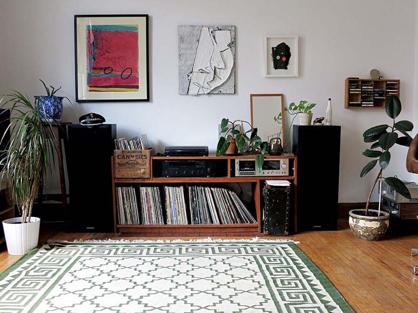 Un rincón para escuchar música en casa y disfrutar
