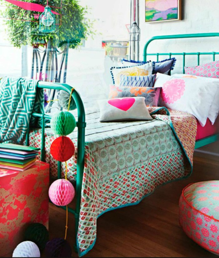 color textiles dormitorio