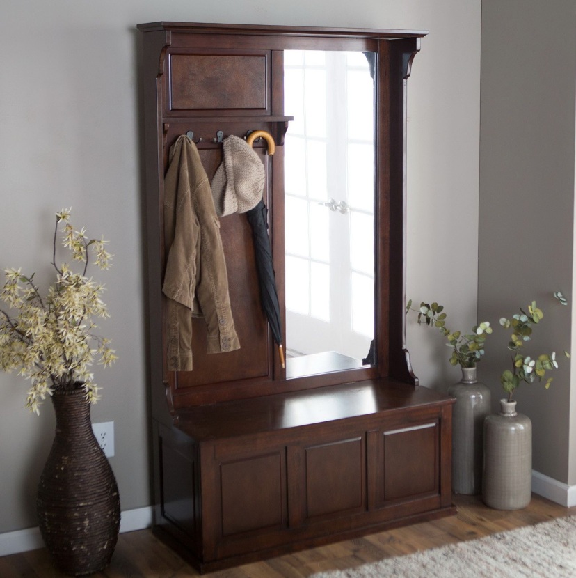 Perchero Recibidor Muebles Recibidores Con Zapatero Perchero De