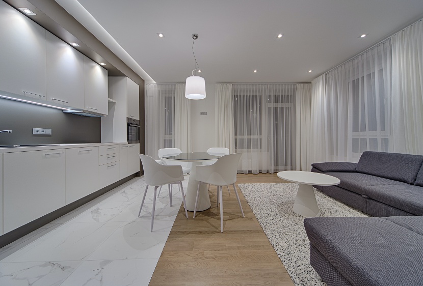 separar cocina y sal&oacute;n sin paredes 