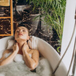 casas con baños de lujo