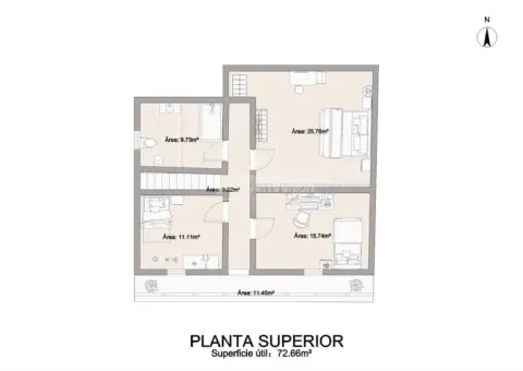 Casa pareada en Mangas Verdes-Las Flores-Parque del Sur