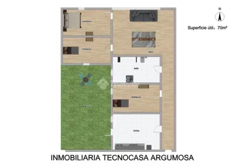 Piso en Embajadores-Lavapiés