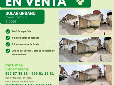 Terreno en Las Cabezas de San Juan