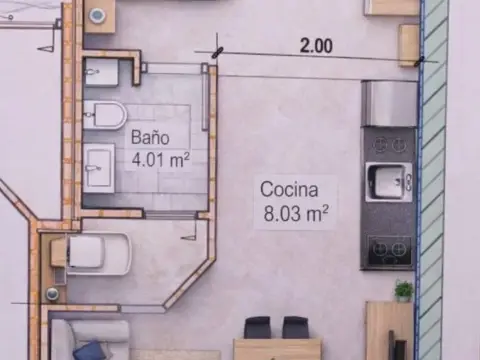 Loft en Santa Rosa