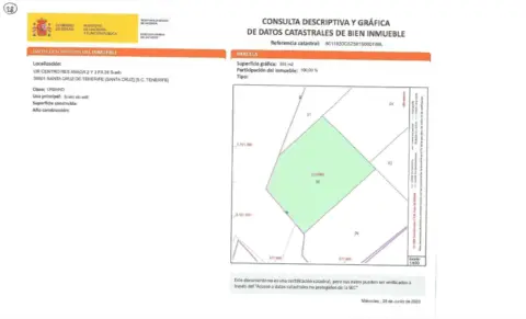 Terreno en calle Victoriano Darias Montesinos