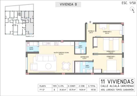 Piso en Archena Centro