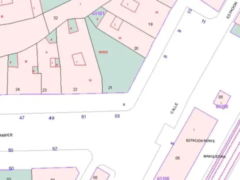 Terreno en Paseo de la Estación, 53