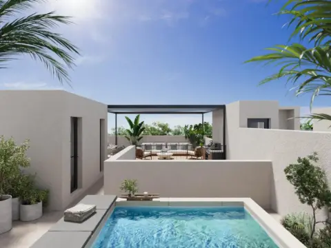 Casa adosada en Viviendas Unifamiliares Adosadas de Hasta 360 M² Con Patios y Terrazas Privadas