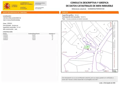 Casa adosada en Camino a Bouciña, 92
