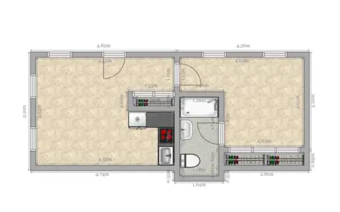 Apartamento en Encarnación-Las Setas