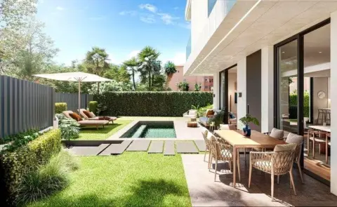 Casa pareada en A Estrenar, Villas, en El Corazón del Limonar Parte Baja Con Piscina Privada