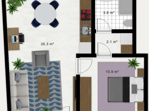 Piso en calle Enamorado