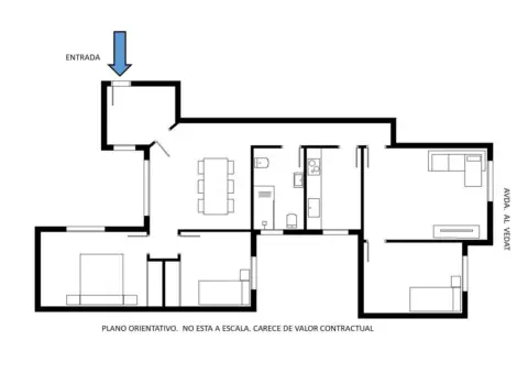 Piso en Avinguda al Vedat