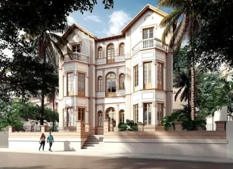 Estudio en Malagueta-Monte Sancha, Lujo, Edificio Historico, Piscina Infinity, A 150 Metros del Mar