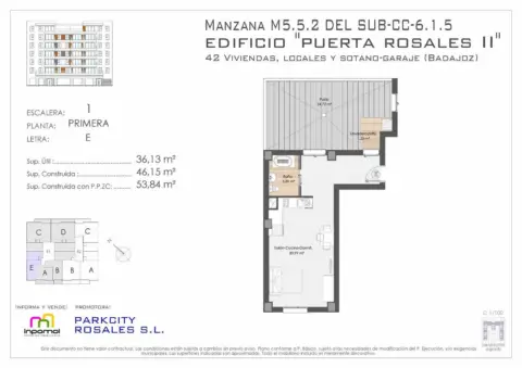 Estudio en Venta en Huerta Rosales-Valdepasillas