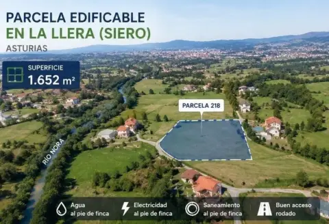 Terreno en calle Llera