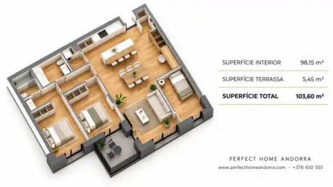 3-bedroom flat for sale in Encamp · 44 of 51