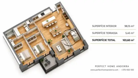 3-bedroom flat for sale in Encamp · 43 of 51