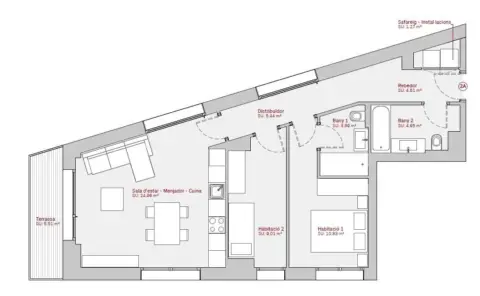 2-bedroom flat for sale in Encamp · 10 of 10