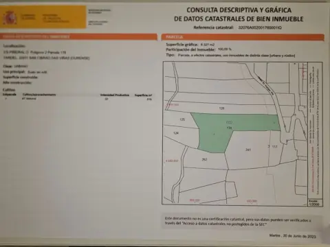 Terreno en calle Lugar Piñeiral de Abaixo, nº 28