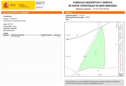 Terreno en calle Casa Plaza