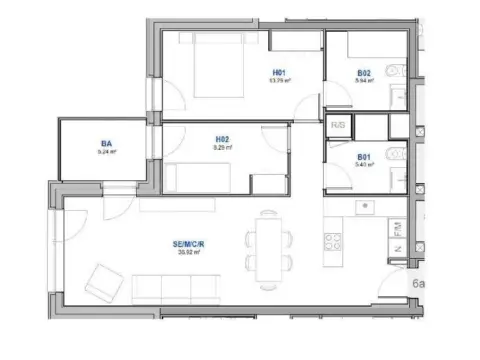 1-bedroom flat for sale in Encamp · 55 of 60
