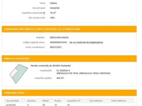 Terreno en calle de la Iglesia, 1