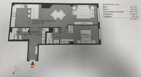 Piso en Avda. Castilla