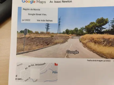 Terreno en La Ñora