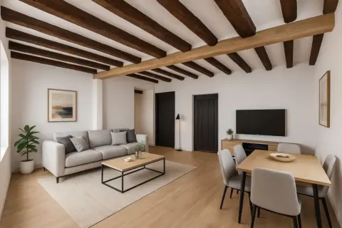 Casa rústica en calle de la Baja