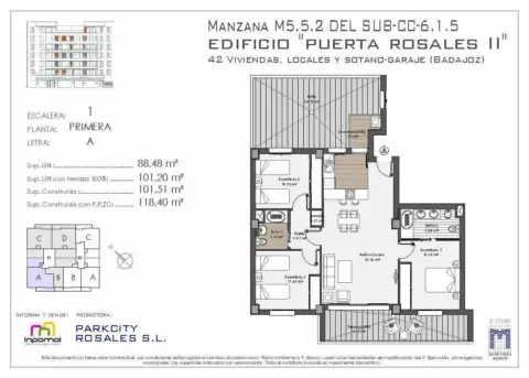 Piso en Huerta Rosales
