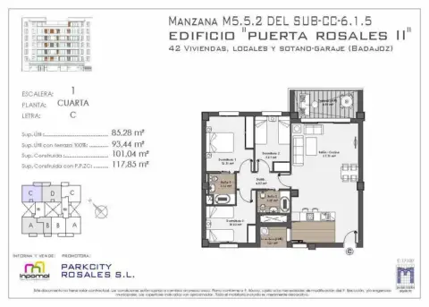 Piso en Huerta Rosales