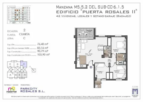 Piso en Huerta Rosales
