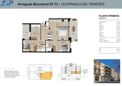 Piso en Avinguda de Barcelona, 67