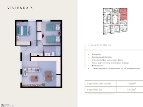 Apartamento en Centro