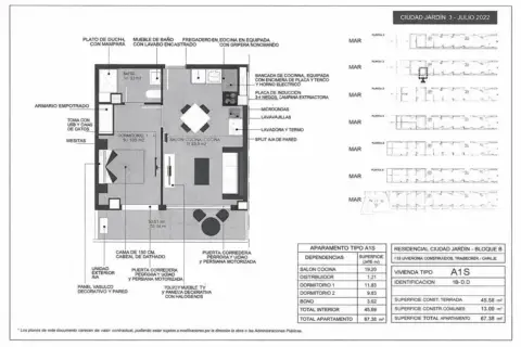 Apartamento en Playa Torre de La Sal